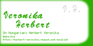 veronika herbert business card